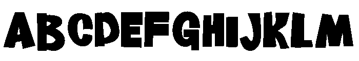 ZP Goblin Girl Bold Font UPPERCASE