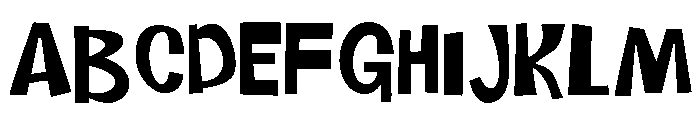 ZP Goblin Girl Light Font UPPERCASE