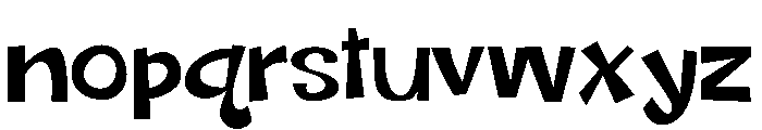ZP Goblin Girl Light Font LOWERCASE