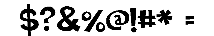 ZP Goblin Girl Font OTHER CHARS