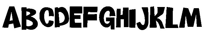 ZP Goblin Girl Font UPPERCASE