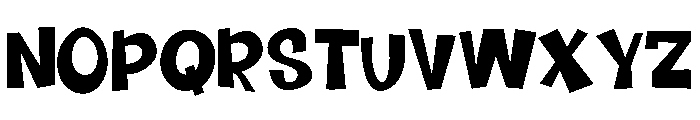 ZP Goblin Girl Font UPPERCASE