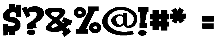 ZP Good Heart Bold Font OTHER CHARS