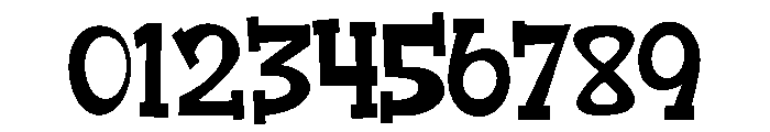 ZP Good Heart Condensed Font OTHER CHARS