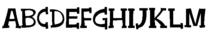 ZP Good Heart Light Font UPPERCASE