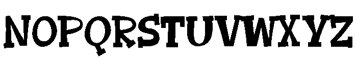 ZP Good Heart Font UPPERCASE