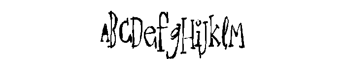 ZP Gossip Ghoul Condensed FONT