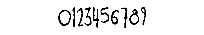 ZP Gossip Ghoul Print Condensed Bold Font OTHER CHARS