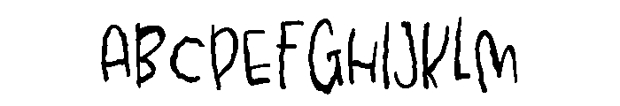 ZP Gossip Ghoul Print Condensed Bold Font UPPERCASE