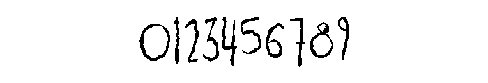 ZP Gossip Ghoul Print Condensed Font OTHER CHARS
