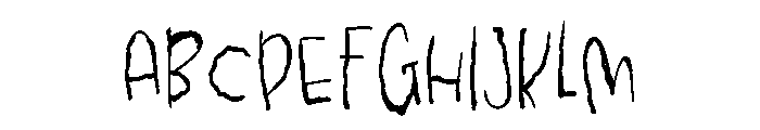 ZP Gossip Ghoul Print Condensed Font UPPERCASE