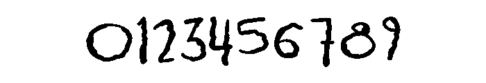 ZP Gossip Ghoul Print Expanded Bold Font OTHER CHARS