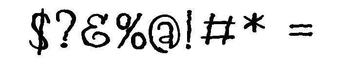 ZP Gossip Ghoul Print Expanded Bold Font OTHER CHARS