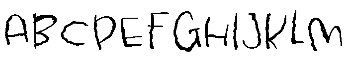 ZP Gossip Ghoul Print Expanded Font UPPERCASE