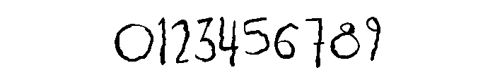 ZP Gossip Ghoul Print Font OTHER CHARS