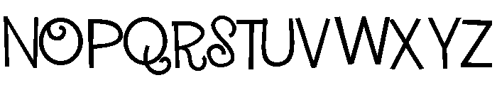 ZP Gracias Font UPPERCASE