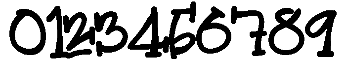 ZP Gregarine Bold Font OTHER CHARS