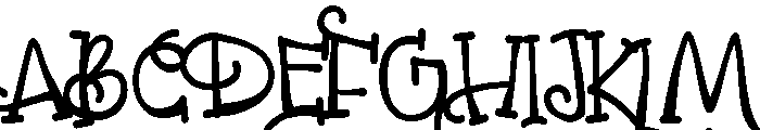 ZP Gregarine Condensed Font UPPERCASE