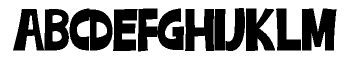ZP Grilled Cheese Condensed Bold Font UPPERCASE