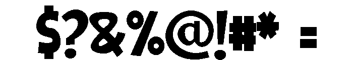 ZP Grilled Cheese Condensed Font OTHER CHARS