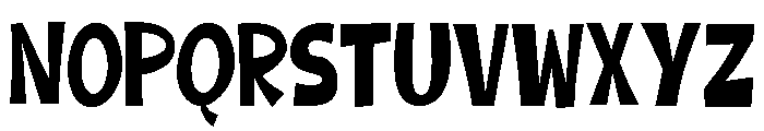 ZP Grilled Cheese Condensed Font UPPERCASE