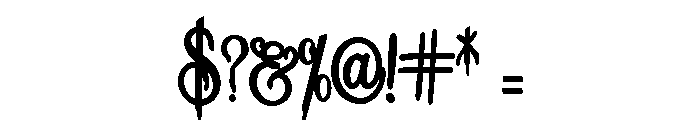 ZP Halloween Elegance Condensed Bold Font OTHER CHARS