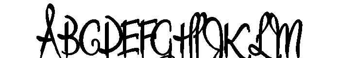 ZP Halloween Elegance Condensed Bold Font UPPERCASE