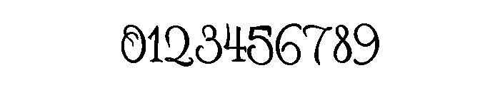 ZP Halloween Elegance Condensed Font OTHER CHARS