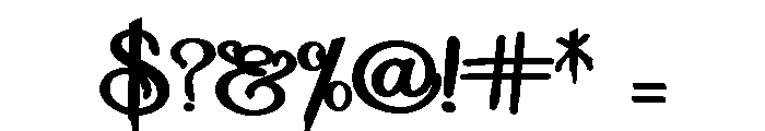 ZP Halloween Elegance Expanded Bold Font OTHER CHARS