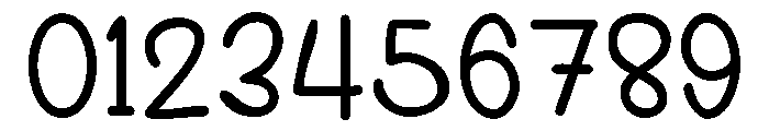 ZP Hamster Cupcake Font OTHER CHARS