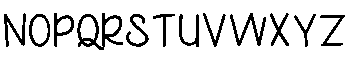 ZP Hamster Cupcake Font UPPERCASE