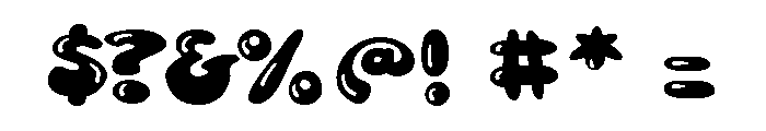 ZP Hip Hop Gloss Font OTHER CHARS