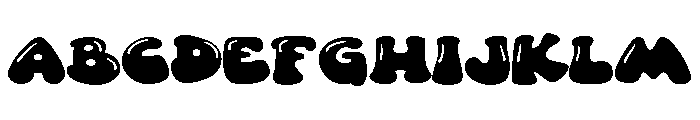 ZP Hip Hop Gloss Font UPPERCASE