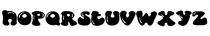 ZP Hip Hop Gloss Font LOWERCASE