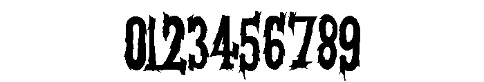 ZP Hobgobbies Condensed Font OTHER CHARS