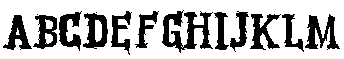 ZP Hobgobbies Expanded Font UPPERCASE