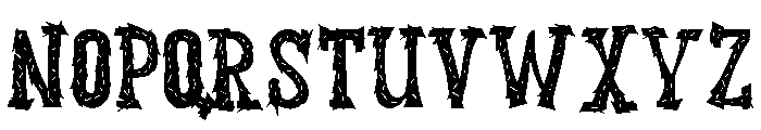 ZP Hobgobbies Hairy Font UPPERCASE