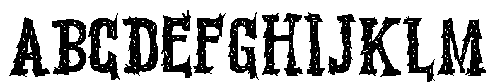 ZP Hobgobbies Hairy FONT