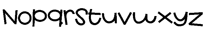 ZP Homepage Bold Font LOWERCASE