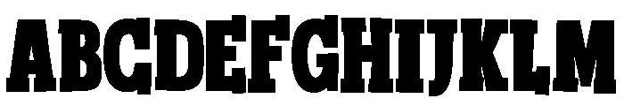 ZP Hootenanny Font UPPERCASE