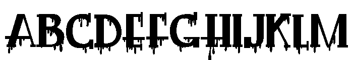 ZP Hughley Horror Condensed Font UPPERCASE
