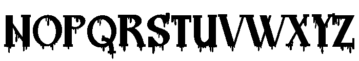 ZP Hughley Horror Condensed Font UPPERCASE