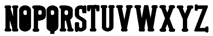 ZP Hustlemania Font UPPERCASE
