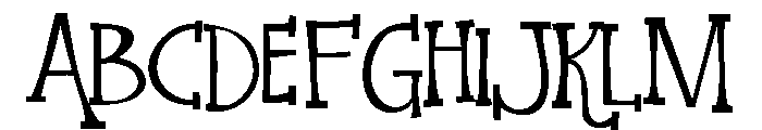 ZP Ice Cream Alley Font UPPERCASE