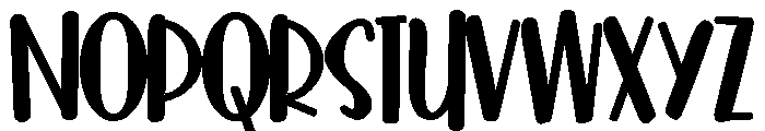 ZP Incongruous Bold Font UPPERCASE