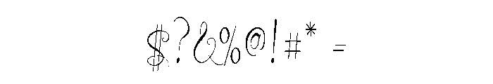 ZP Influential Condensed Light Font OTHER CHARS