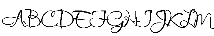 ZP Influential Stencil Expanded Font UPPERCASE