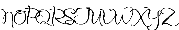 ZP Influential Stencil Expanded Font UPPERCASE