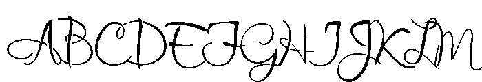 ZP Influential Stencil Font UPPERCASE