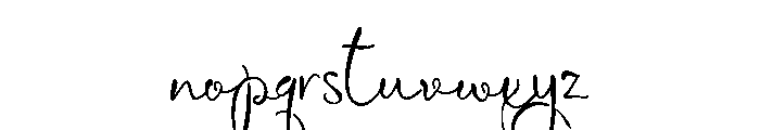 ZP Influential Stencil Font LOWERCASE